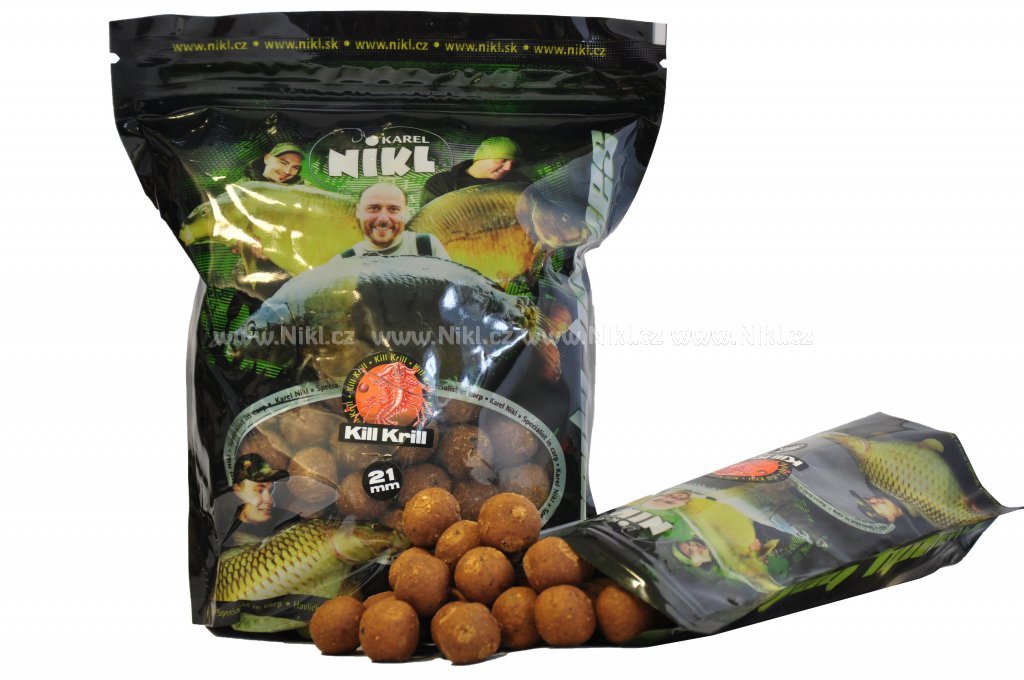 Ready boilie Kill Krill - 21 mm, 250 g