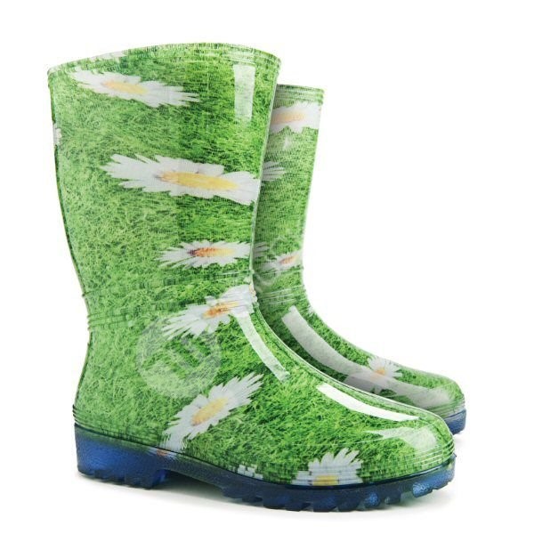 DEMAR - Dámské barevné holinky RAINNY PRINT