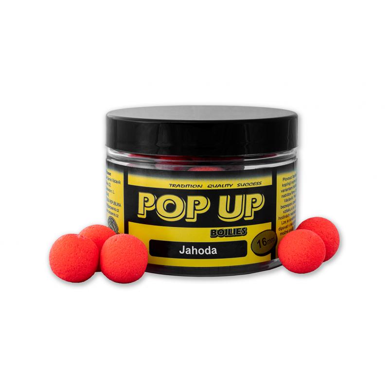 POP UP - DÓZA/50 G/16 MM/JAHODA