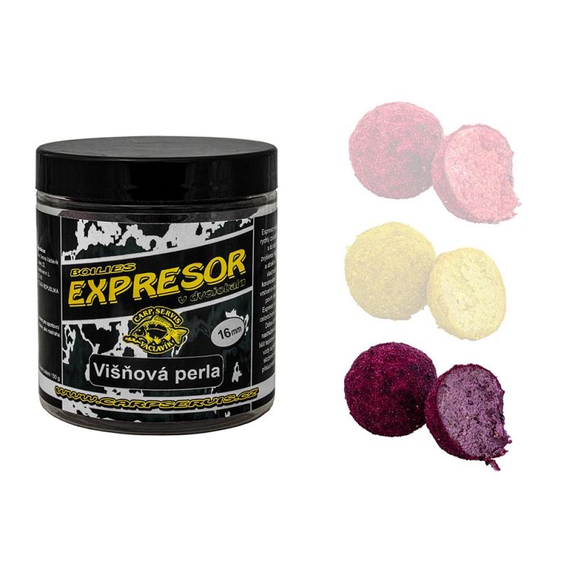 EXPRESOR V DVOJOBALU - 150 G/16 MM/VIŠŇOVÁ PERLA