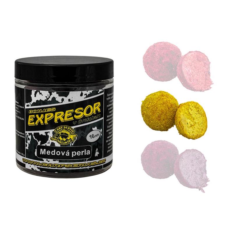 EXPRESOR V DVOJOBALU - 150 G/16 MM/MEDOVÁ PERLA