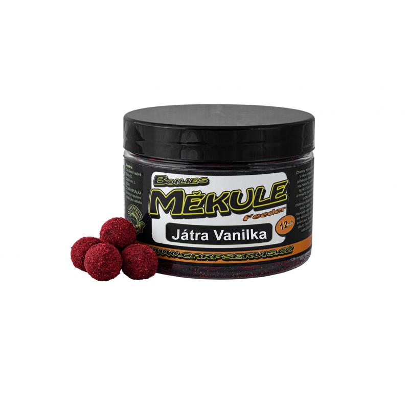 BOILIES MĚKULE FEEDER- 100 G/12 MM/JÁTRA-VANILKA
